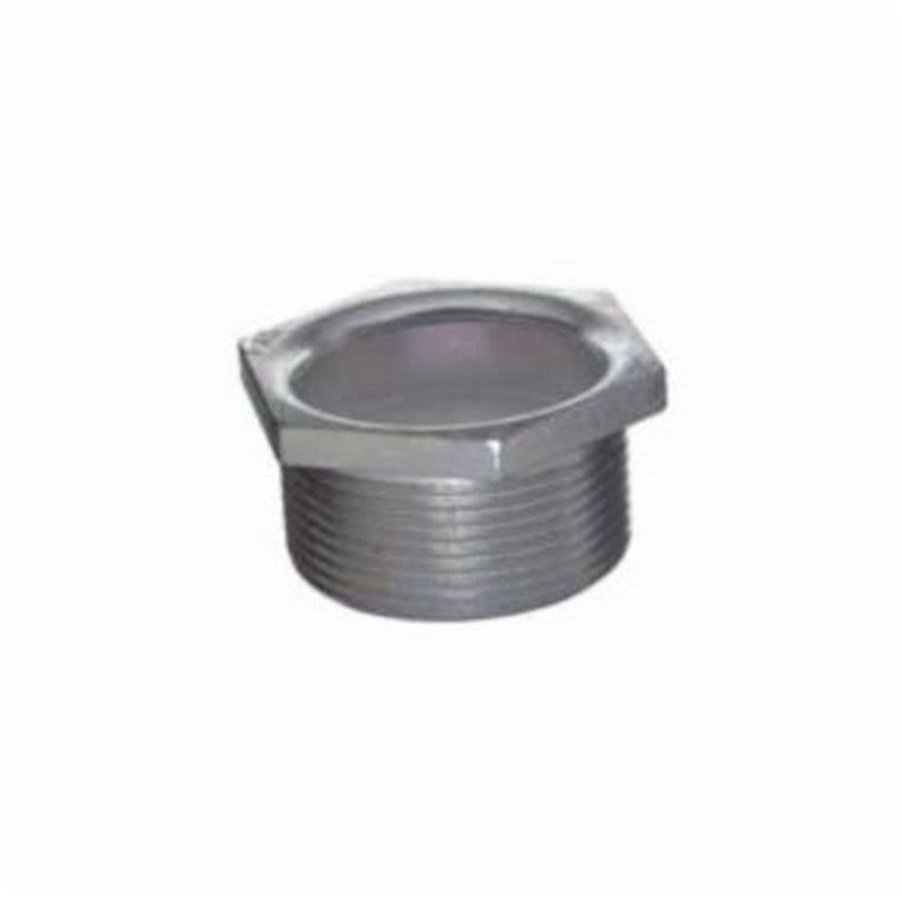 T&B® CHASE® HA-403 Conduit Nipple With Non-Insulated Throat, 1 in, For Use With Rigid and IMC Conduit, Iron, Zinc Plated